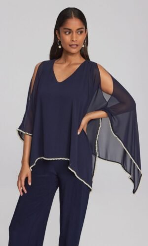 Joseph Ribkoff Poncho Top