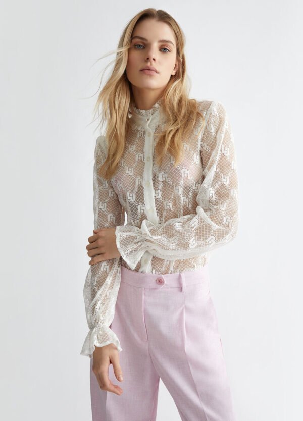 Liu Jo Kanten Blouse