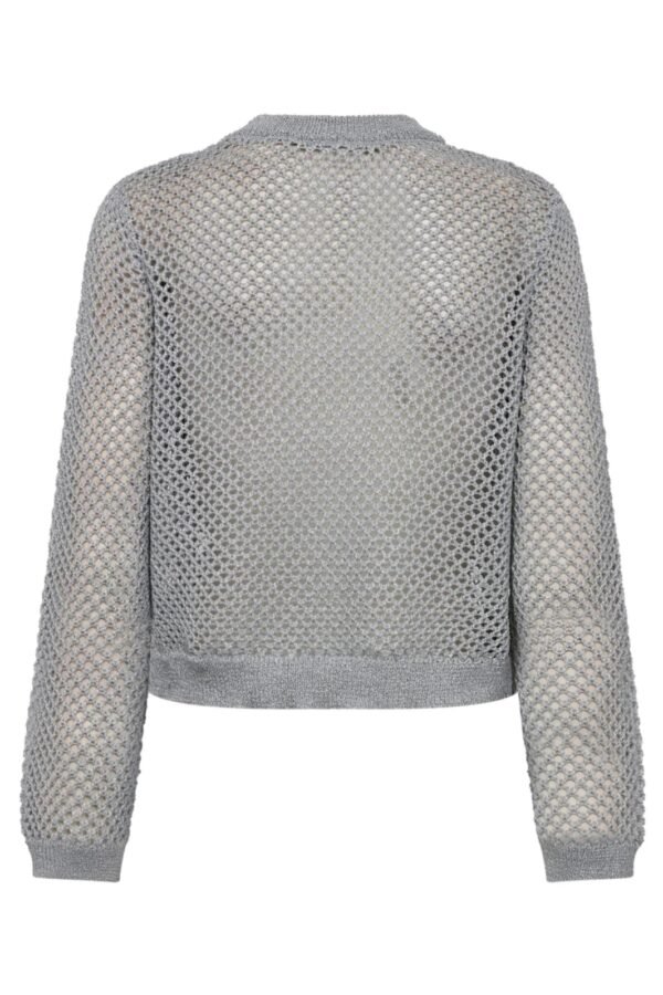 Co'Couture AlvinCC Net Knit Silver - Afbeelding 4