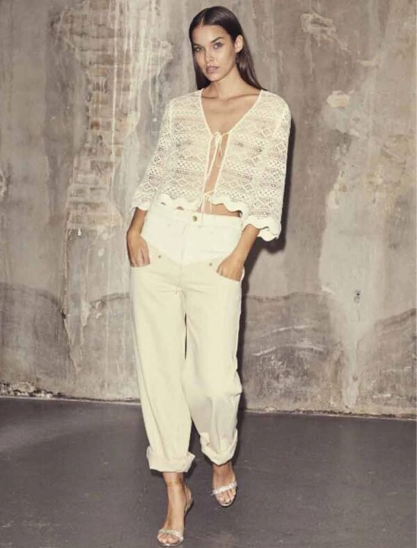 Co'Couture FlashCC Long Block Jeans Bone