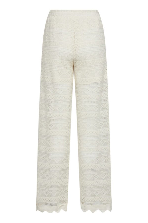 Co'Couture LaraCC Crochet Pant Off White - Afbeelding 6