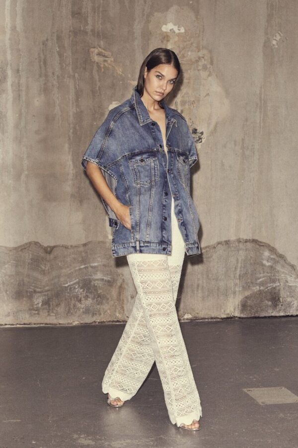 Co'Couture LaraCC Crochet Pant Off White - Afbeelding 4