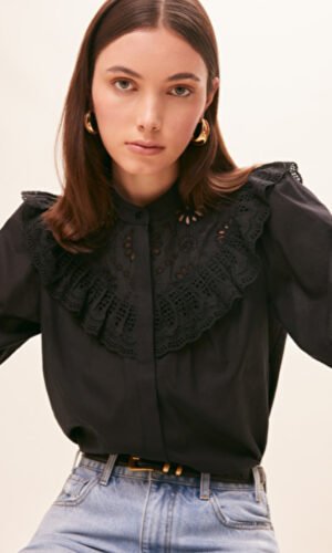 Suncoo Broderie Blouse