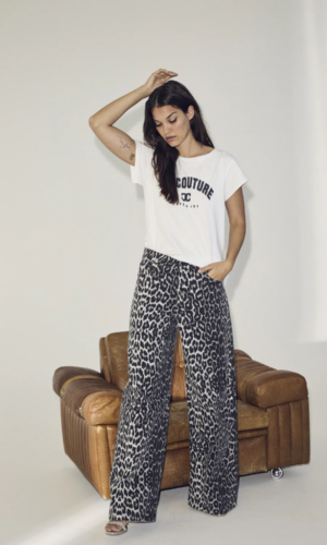 Co'Couture LeoCC Wilde Long Pant Dark Grey