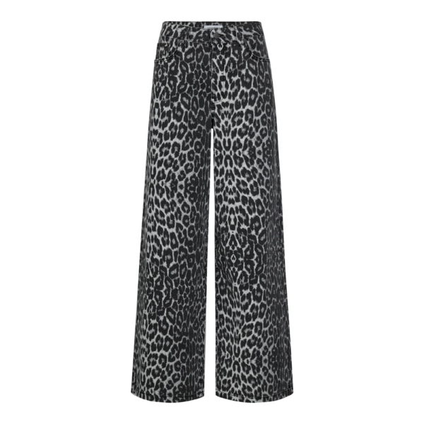 Co'Couture LeoCC Wilde Long Pant Dark Grey - Afbeelding 4