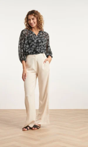 Smashed Lemon Lange Wijde Broek
