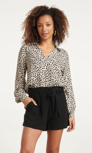 Smashed Lemon V-Hals Top