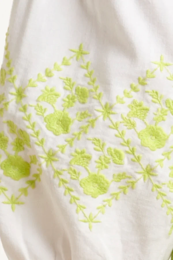 Smashed Lemon Zachte Witte Top - Afbeelding 8
