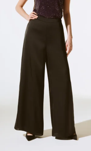 Joseph Ribkoff Satin Wide Leg Pants 233785F24
