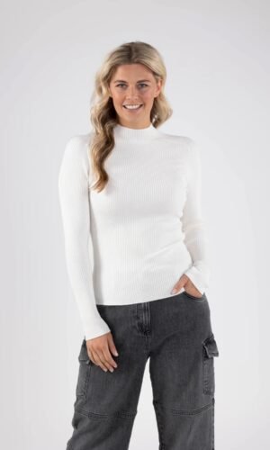 Nukus Pullover California Off White 240628