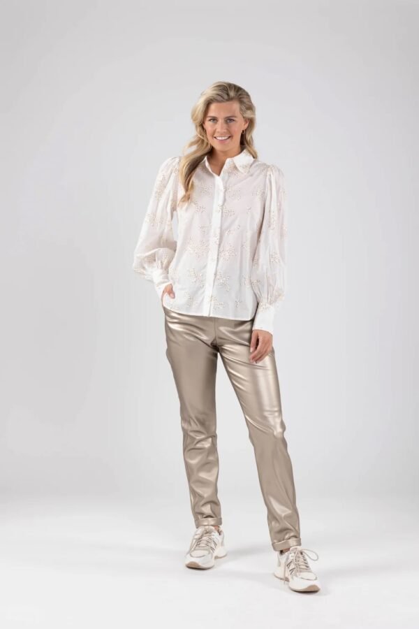 Nukus Blouse Preston Off White 240463 - Afbeelding 2