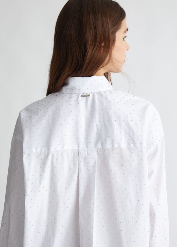 Liu Jo Oversized Shirt Ministuds WF4199T3904 - Afbeelding 6