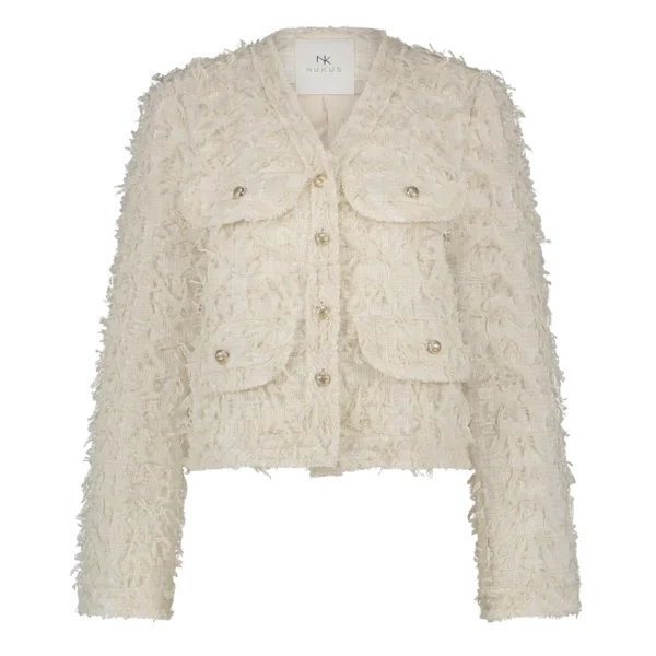 Nukus Jacket Memphis Off White 2411010 - Afbeelding 7