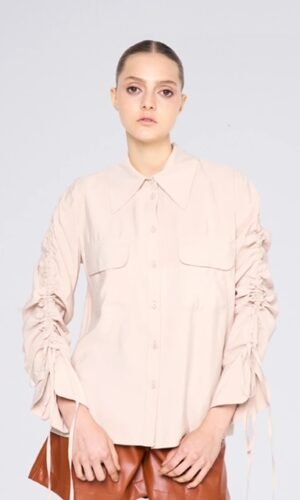 Silvian Heach Blouse Met Gegolfde Mouwen GPA24175CA