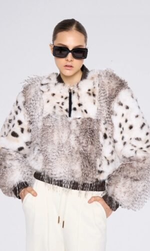 Silvian Heach Fake Fur Jacket GPA24185PL
