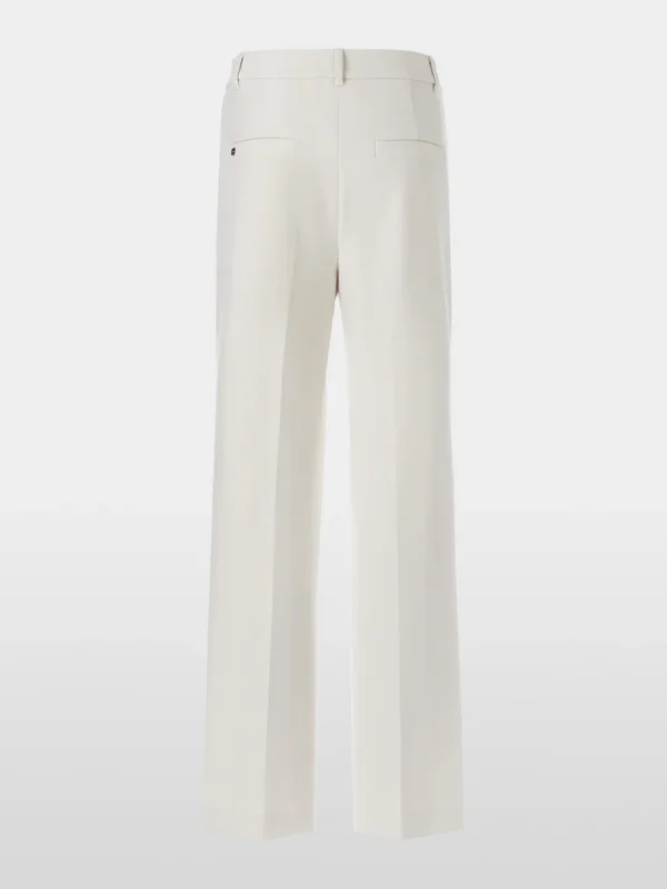 MarcCain Wijde Broek Weida Hoge Taille Smoke XC8152W22 - Afbeelding 8