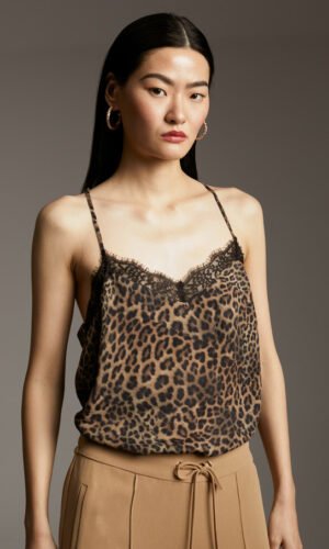 Lola Casademunt Animal Print Top MF2415028