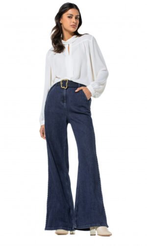 Caroline Biss Bootcut Jeans 4529 Donkerblauw