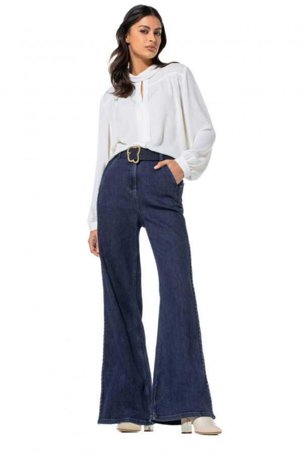 Caroline Biss Bootcut Jeans 4529 Donkerblauw