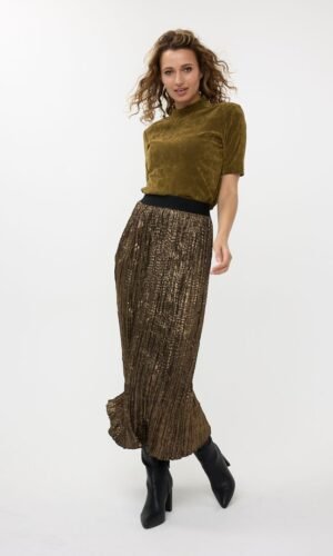Esqualo Rok Crushed Foil Moss Green F24.05523