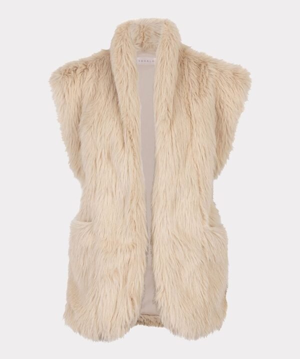 Esqualo Gilet Hairy Sand F24.37505 - Afbeelding 6