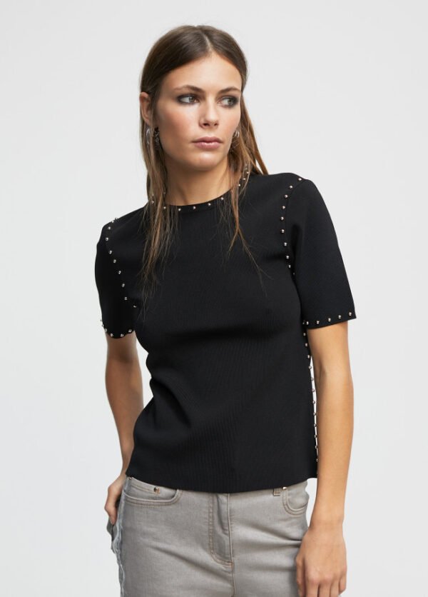 Lola Casademunt Gebreide Top Ronde Nek LF2415025