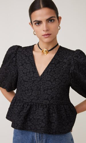 Suncoo Blouse Lupe Leopard Zwart