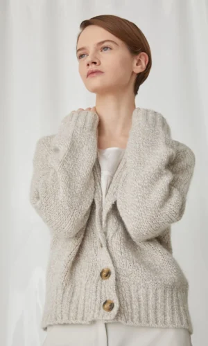 Marella Mohair Vest Dumbo 3346034502 Wool White