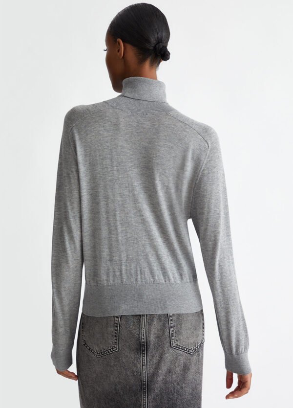 Liu Jo Cashmere Coltrui CF4309-MA920 Licht Grijs - Afbeelding 6