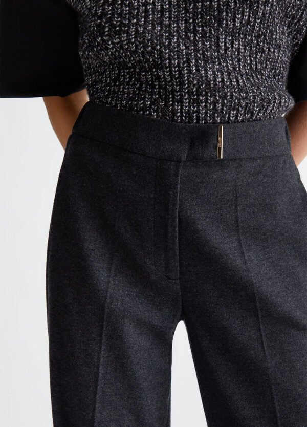 Liu Jo Flanel Broek CF4416-T2666 Grijs - Afbeelding 3