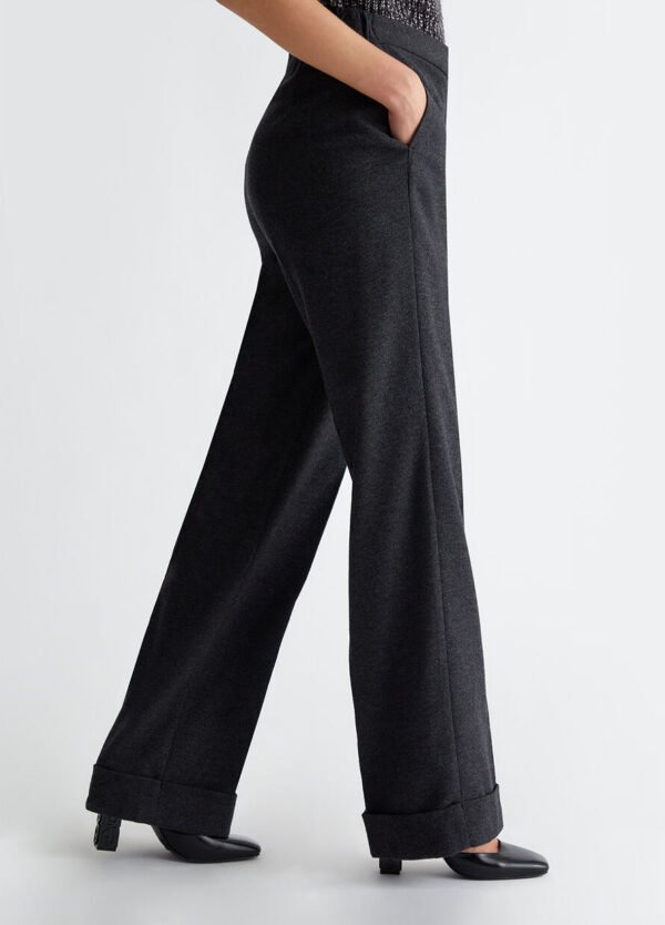 Liu Jo Flanel Broek CF4416-T2666 Grijs - Afbeelding 4