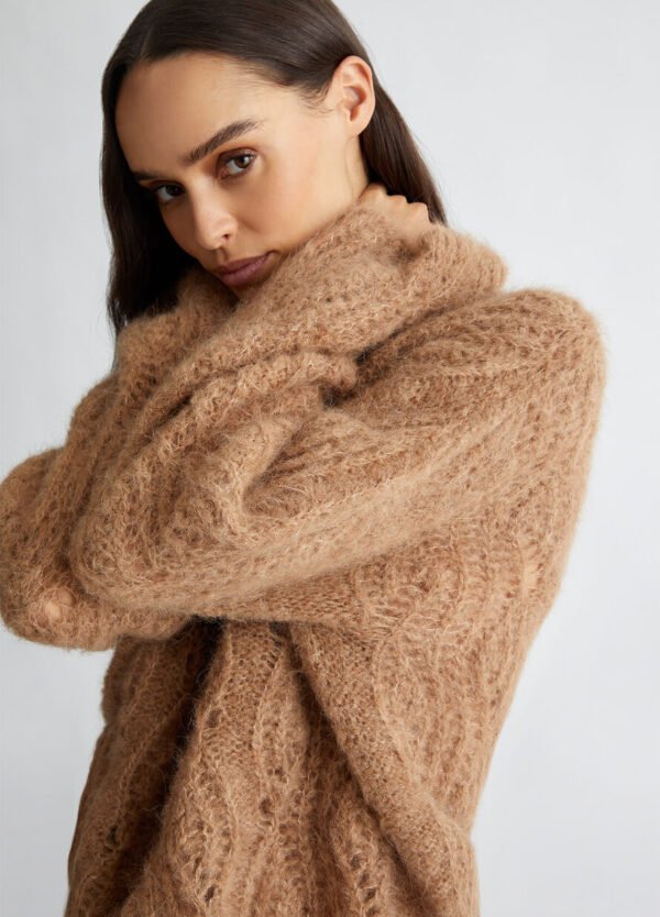 Liu Jo Alaca Trui WF4490-MA56P Sahara - Afbeelding 3