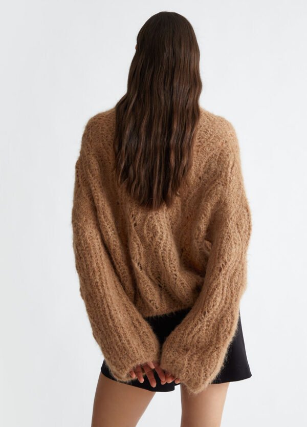 Liu Jo Alaca Trui WF4490-MA56P Sahara - Afbeelding 5