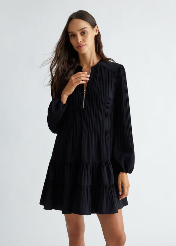 Liu Jo Crêpe Jurk WF4045-T3786 Zwart