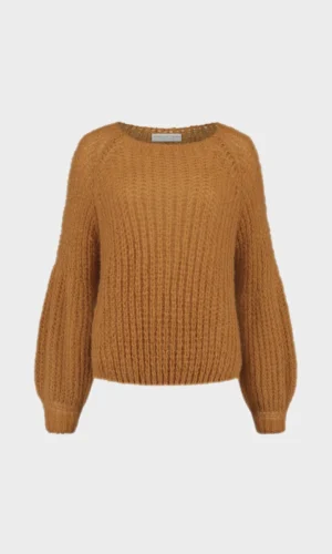 Amaya Amsterdam Trui Ace Camel