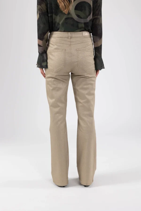 Nukus Broek Prato FW24035 Sand/Gold - Afbeelding 4
