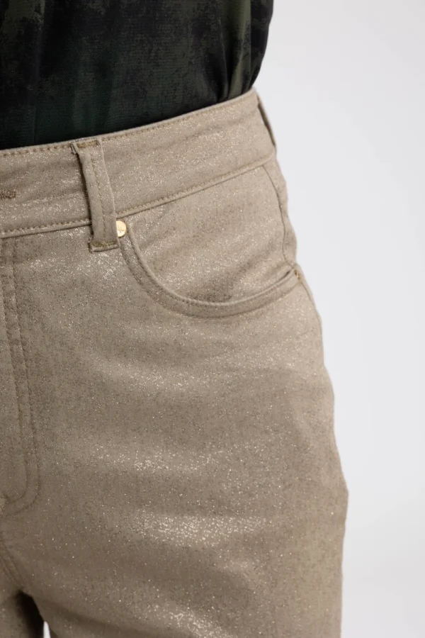 Nukus Broek Prato FW24035 Sand/Gold - Afbeelding 3