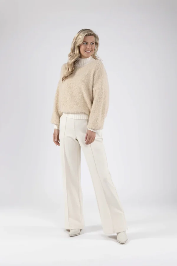 Nukus Trui Essy FW240629 Sand - Afbeelding 3