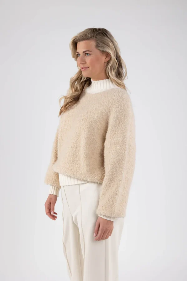 Nukus Trui Essy FW240629 Sand - Afbeelding 5