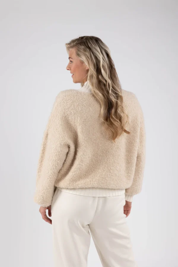 Nukus Trui Essy FW240629 Sand - Afbeelding 6
