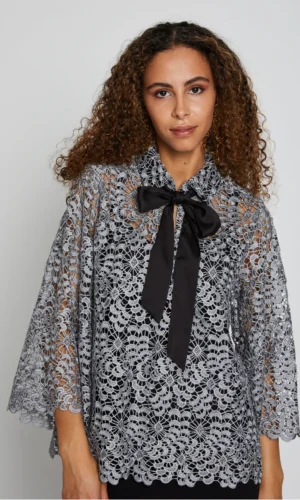 Bruuns Bazaar Blouse IxiaBBFaya BB4128 Grijs