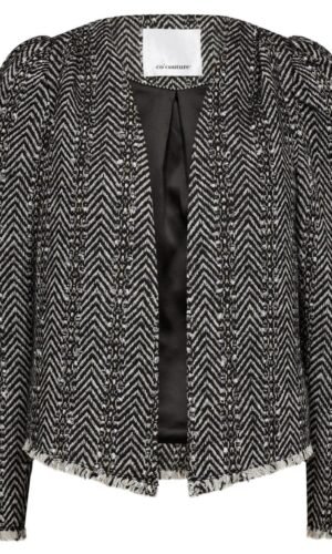 Co'Couture Boucle Jacket AlvieCC 30124 Zwart