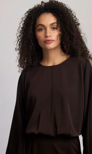 Gestuz Blouse MalenaGZ 10909385 Mole/Bruin