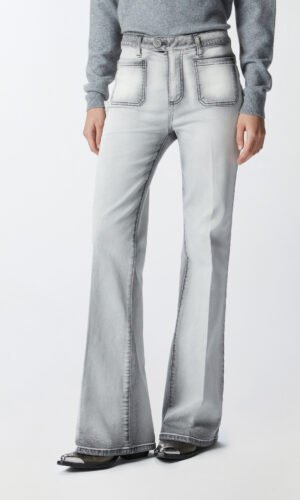 Pinko Flared Jeans 103925-A22N Grijs