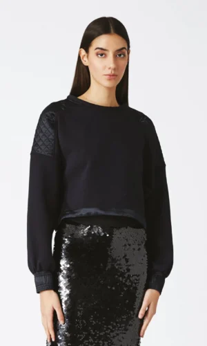 Nenette Sweater 38BB-QU Blauw Navy