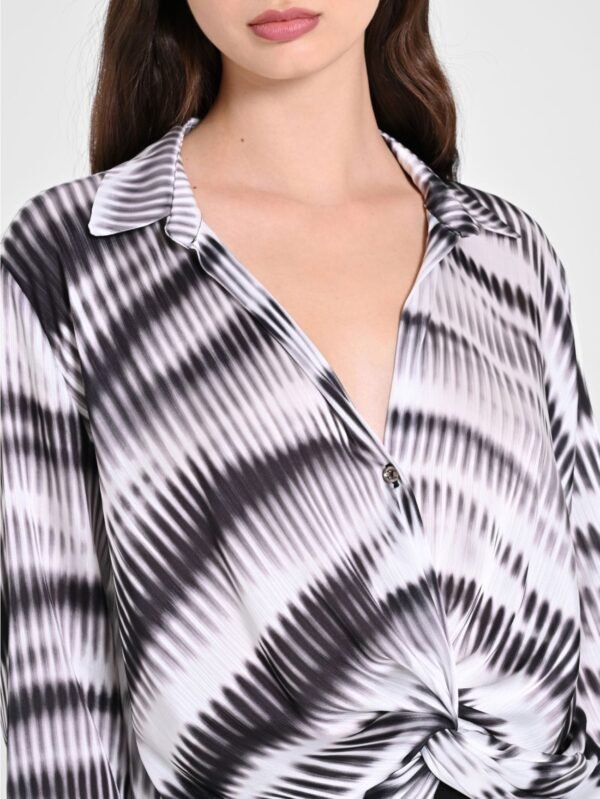 Rinascimento Blouse CFC0121203003 Zwart Print - Afbeelding 3