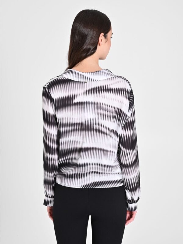 Rinascimento Blouse CFC0121203003 Zwart Print - Afbeelding 6