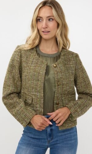 Esqualo Blazer Tweed Multi Color F24.10534