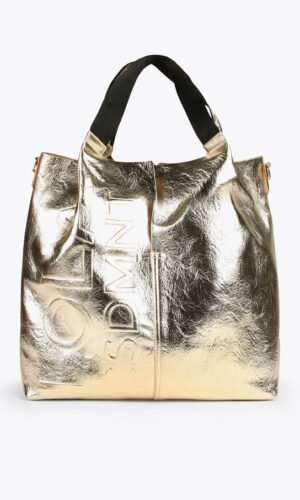 Lola Casademunt Metallic Tote Bag LF2404004 Goud