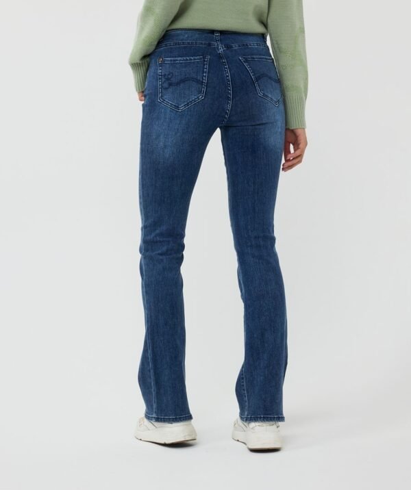 Esqualo Flare Jeans Stretch Jeans Blauw W24.12705 - Afbeelding 5